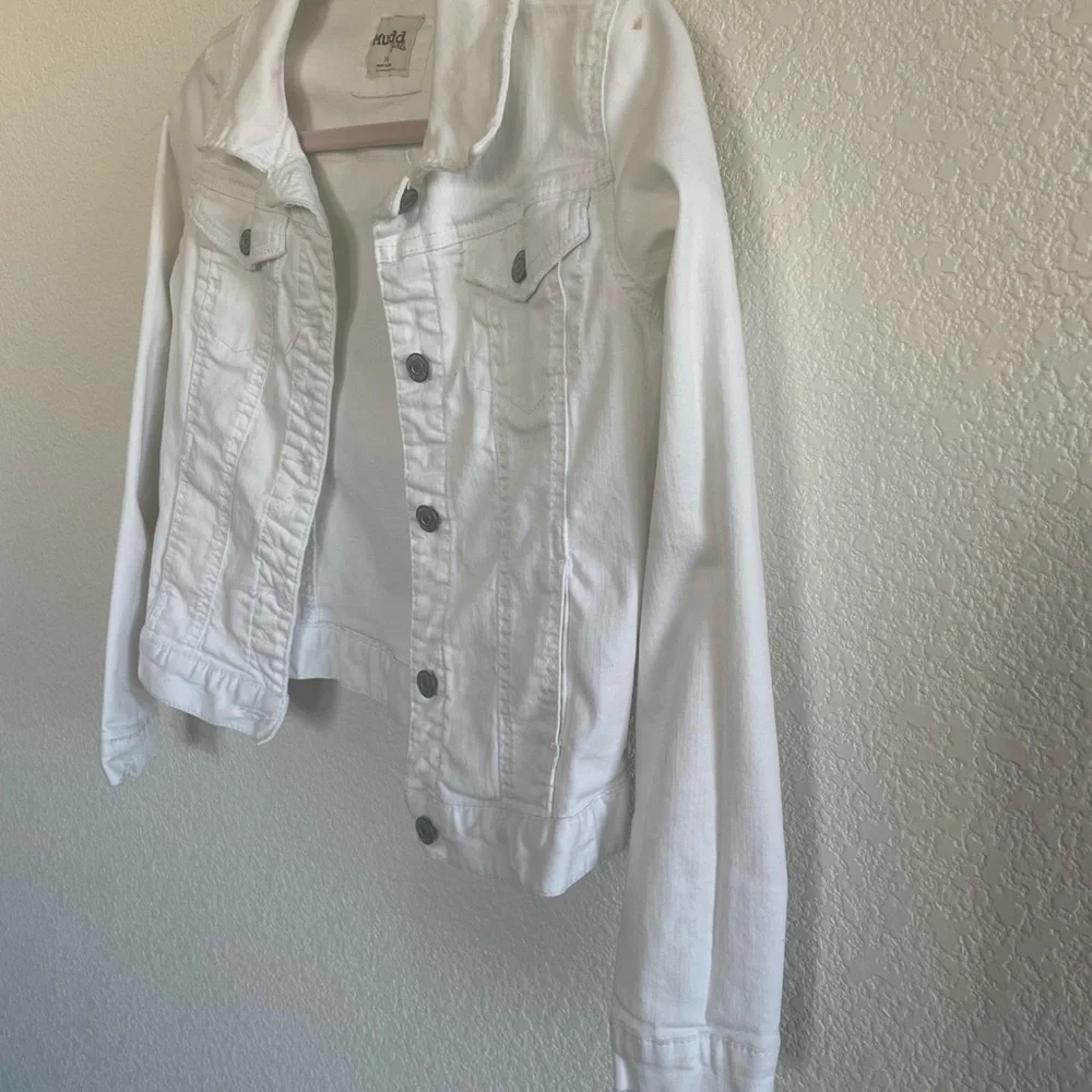 Mudd White Kids Jean Jacket